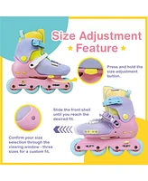C7skates Nostalgic Impulse Jr. Inline Skates (Tangerine
