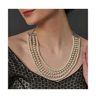 Sohi Women's Victorian Statement Necklace