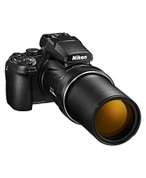 Nikon Coolpix P1100 Digital Camera With 125x Optical Zoom & 4K Ultra Hd Video + 64GB Sdxc Sd Card + Slinger Multi-Device Shoulder Bag + Cleaning Cloth