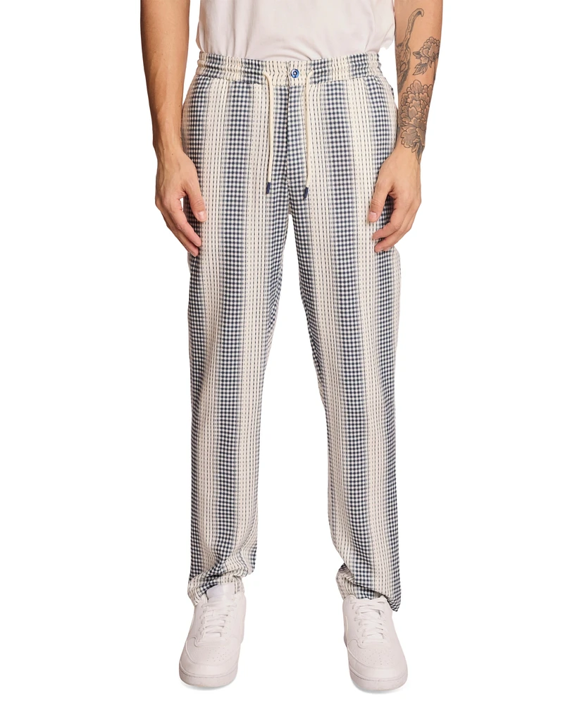 Paisley & Gray Men's Chester Diamond Striped Drawstring Pants