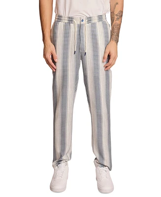 Paisley & Gray Men's Chester Diamond Striped Drawstring Pants