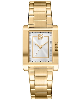 Dkny Women's Westside Midi Gold-Tone Stainless Steel Bracelet Watch