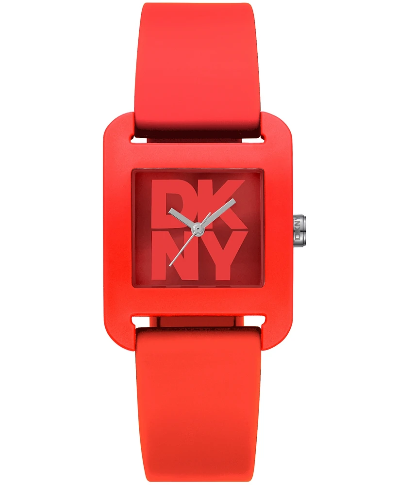 Dkny Women's City Sport Silicone Strap Watch