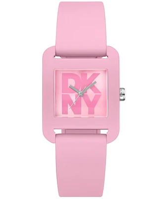 Dkny Women's City Sport Silicone Strap Watch