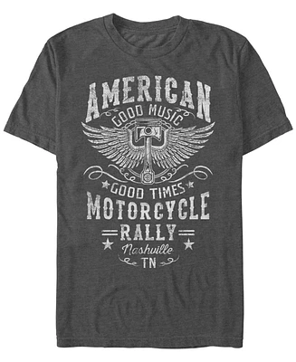 Generic Additude Men's Motorcycle Rally Short Sleeve T-Shirt
