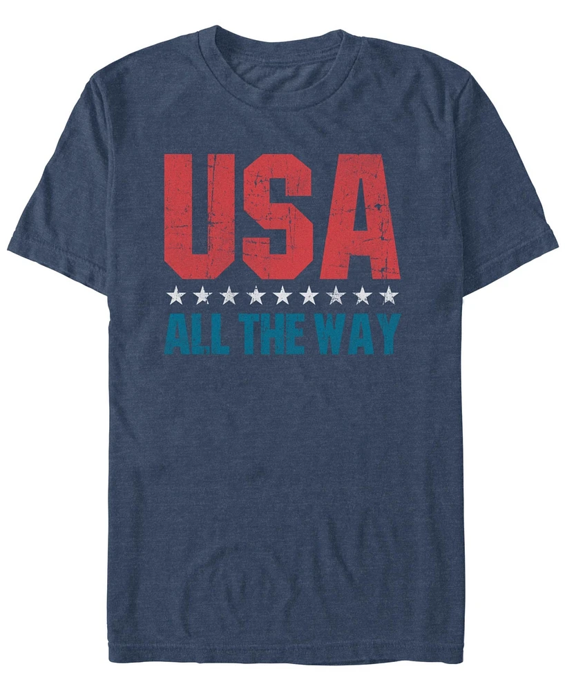 Generic Additude Men's All The Way Short Sleeve T-Shirt