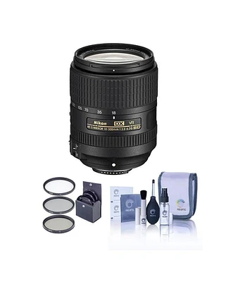 Nikon 18-300mm f/3.5-6.3G Ed If Af-s Dx Nikkor Vr Lens, Bundle with ProOptic 67mm Filter Kit, Cleaning Kit