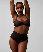Calvin Klein Women's Stay-Put Firm Mesh Brief Shaping Underwear QF8166