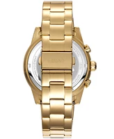 Dkny Men's Bryant Park Chronograph Gold-Tone Stainless Steel Bracelet Watch, 44mm