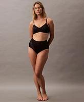 Calvin Klein Women's Stay-Put Firm Mesh Brief Shaping Underwear QF8173