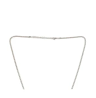 Sohi Women's Silver Plated Designer Necklace