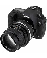Fotodiox Pro Mount Adapter for Pentax 67 Lens to Canon Eos Ef-Mount Camera, No Dandelion Focus Confirmation Chip