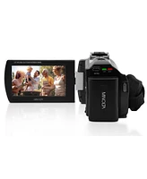 Minolta MN2K50NV 2.7K Qhd 48MP 3" Touchscreen Night Vision Camcorder, Black