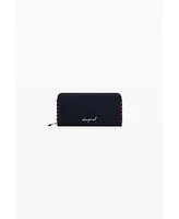 Desigual Women's Medium braided faux leather wallet