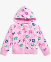 Toddler Girls Graffiti-Print Zip Hoodie, Exclusively at Macy's