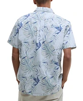Barbour Men's Valleyfield Leaf-Print Shirt