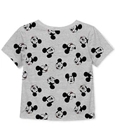 Disney Baby Boys Mickey Mouse T-Shirt & Shortall, 2 Piece Set