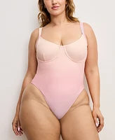Good American Women's Sunset Show-Off Underwire One-Piece Swimsuit