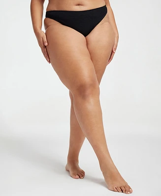Good American Women's Always Fits Classic Bikini Bottoms
