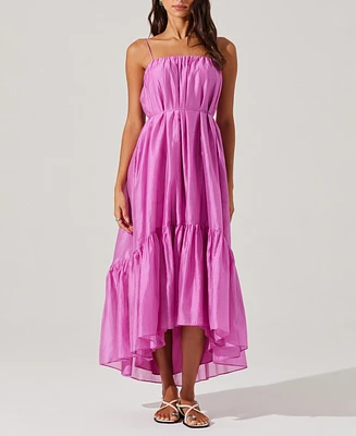 Astr the Label Women's Elisha High-Low Midi Dress