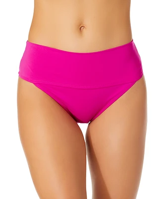Anne Cole Women's High-Waist Soft-Band Bikini Bottom