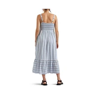 Ripe Maternity Lana Tie Front Dress