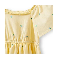 Cotton On Little Girls Little/Big Penny Short Sleeve Dress
