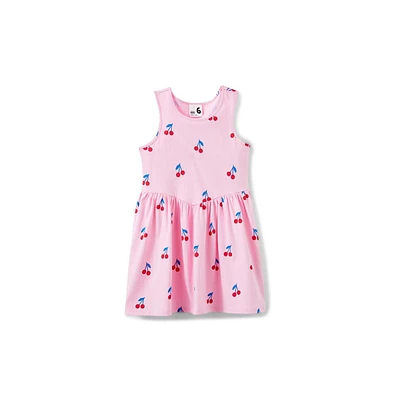 Cotton On Little Girls Summer Sleeveless Dress