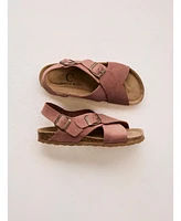 Crossover Buckle Sandal