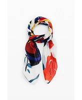 Desigual Women's Arty floral scarf