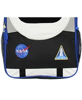 Nasa Astronaut 17" Backpack Space Shuttle Meatball Patches Travel Book Bag For Daily Use