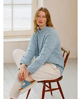 Celtic & Co. Women's Merino Slouch Funnel Neck Sweater
