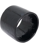 Saro Lifestyle Radiant Capiz Napkin Rings, Set of 4