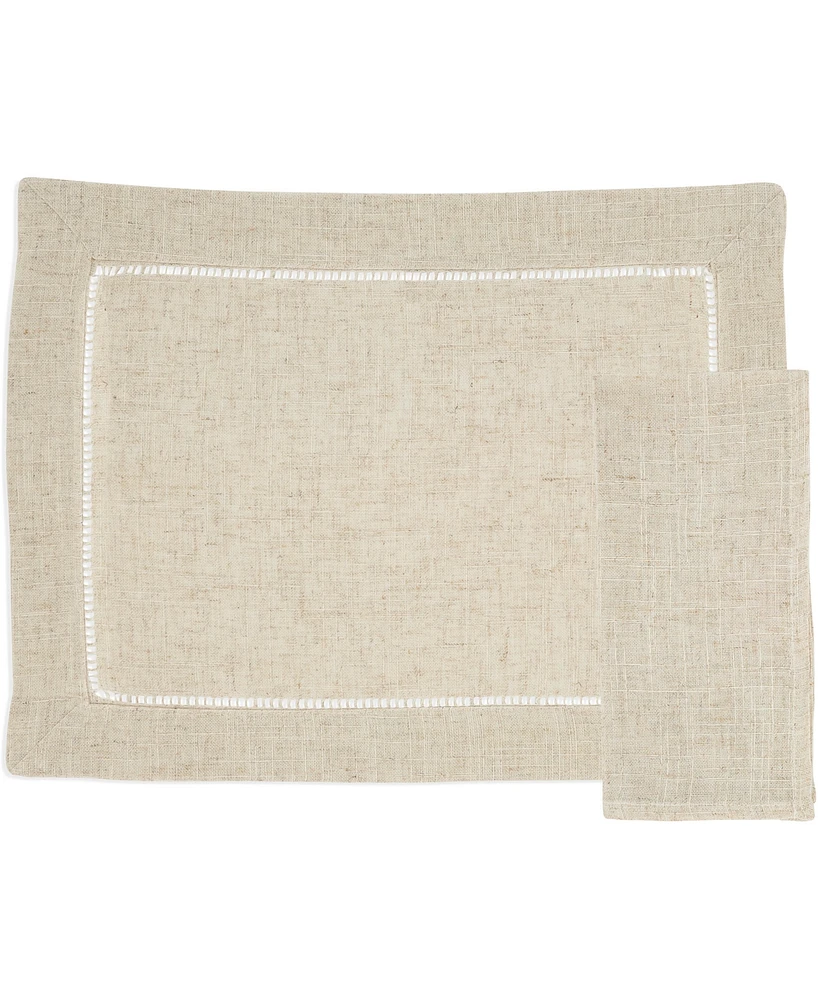 Saro Lifestyle Toscana Placemats and Napkins, Set of 8