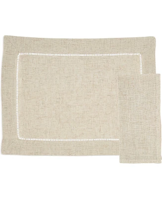 Saro Lifestyle Toscana Placemats and Napkins, Set of 8
