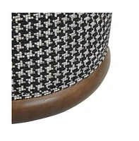 Fiorelli Round Boucle Ottoman
