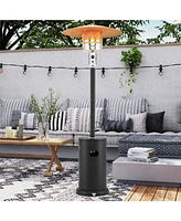 50000 Btu Propane Patio Heater with Round Table Design
