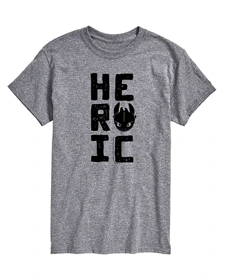 Airwaves Men's How to Train Your Dragon Heroic Short Sleeve T-Shirt