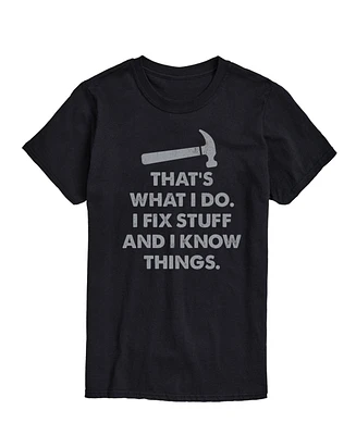 Airwaves Men's Father's That's What I Do Fix Things Short Sleeve T-Shirt