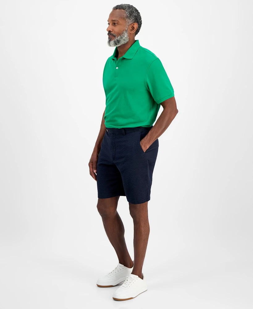Club Room Men's Seersucker 9" Shorts, Exclusively at Macy's