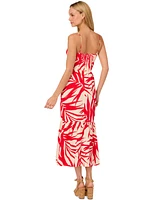 Adrianna by Papell Printed Sleeveless Midi Dress