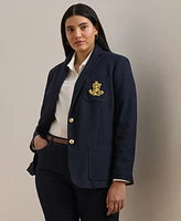 Lauren Ralph Plus Jacquard Blazer