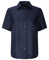 Marmot Women's Air Exchange Short Sleeve Camp Collar Shirt