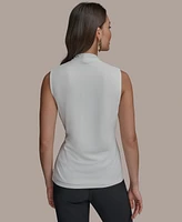 Donna Karan New York Women's Hardware-Detail Sleeveless Top