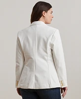 Lauren Ralph Plus Bullion Jacquard Blazer
