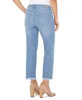 Liverpool Los Angeles Women's Liv Striped Skinny Jeans