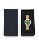 Daniel Wellington Women's Analog Gold-Tone Stainless Steel Watch, 32mm