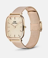 Daniel Wellington Men's Analog Rose Gold-Tone Stainless Steel Watch, 32mm