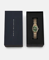 Daniel Wellington Women's Analog Gold-Tone Stainless Steel Watch, 22mm