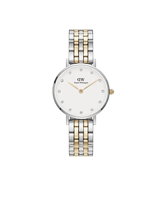 Daniel Wellington Unisex Analog Silver-Tone Stainless Steel Watch